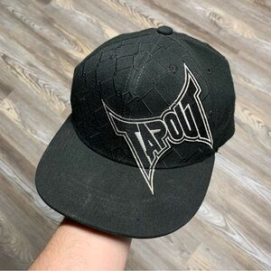 Tapout Black Embroidered Hat